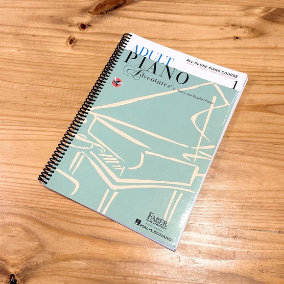 Adult Piano Lesson Book Music Educational Piano Basics Home Learning for Adults - Picture 1 of 3
